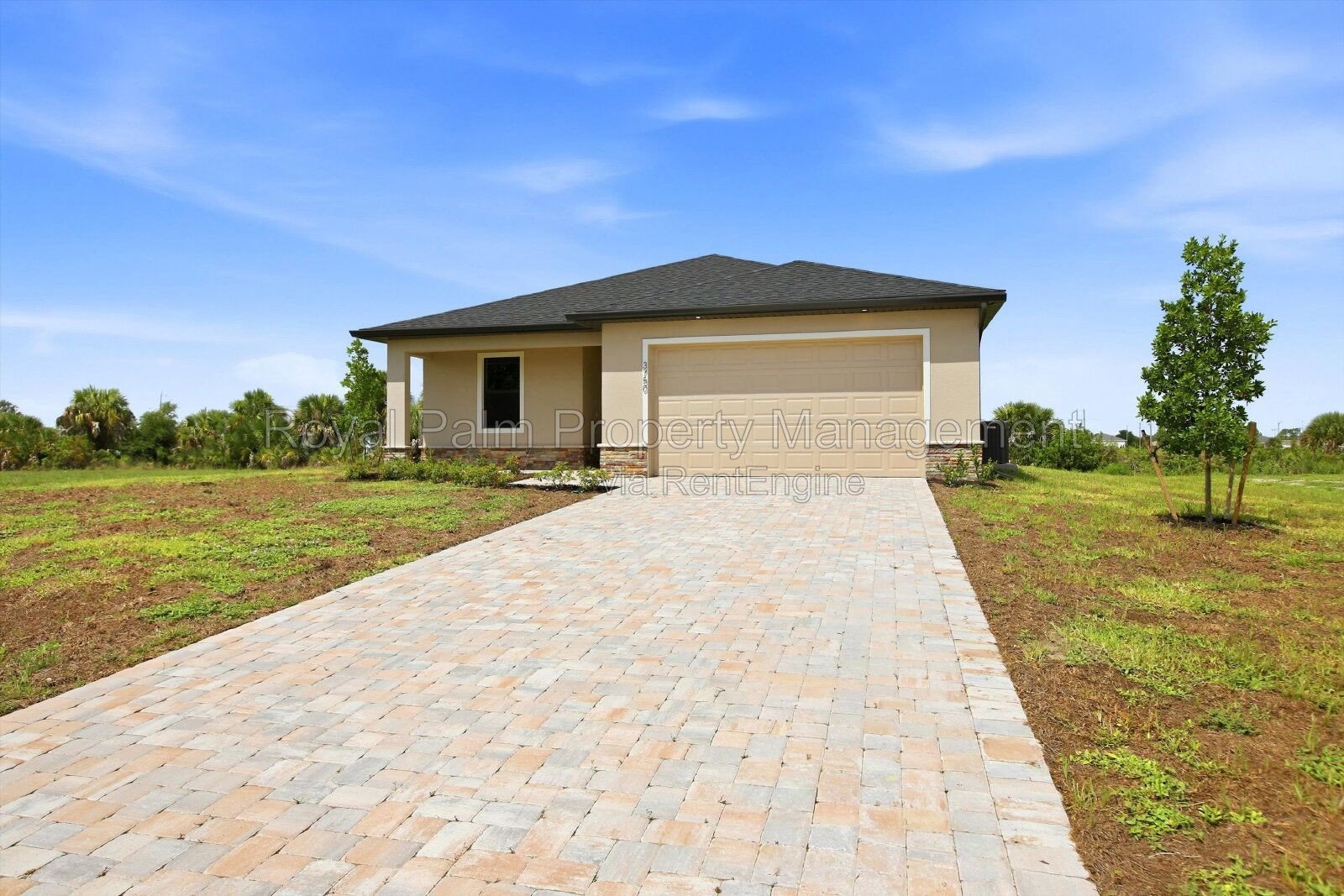 New 3/2 Pool Home for Rent on Canal, Fenced Yard, Pets Welcome. Your Dog Approves of This Backyard property image