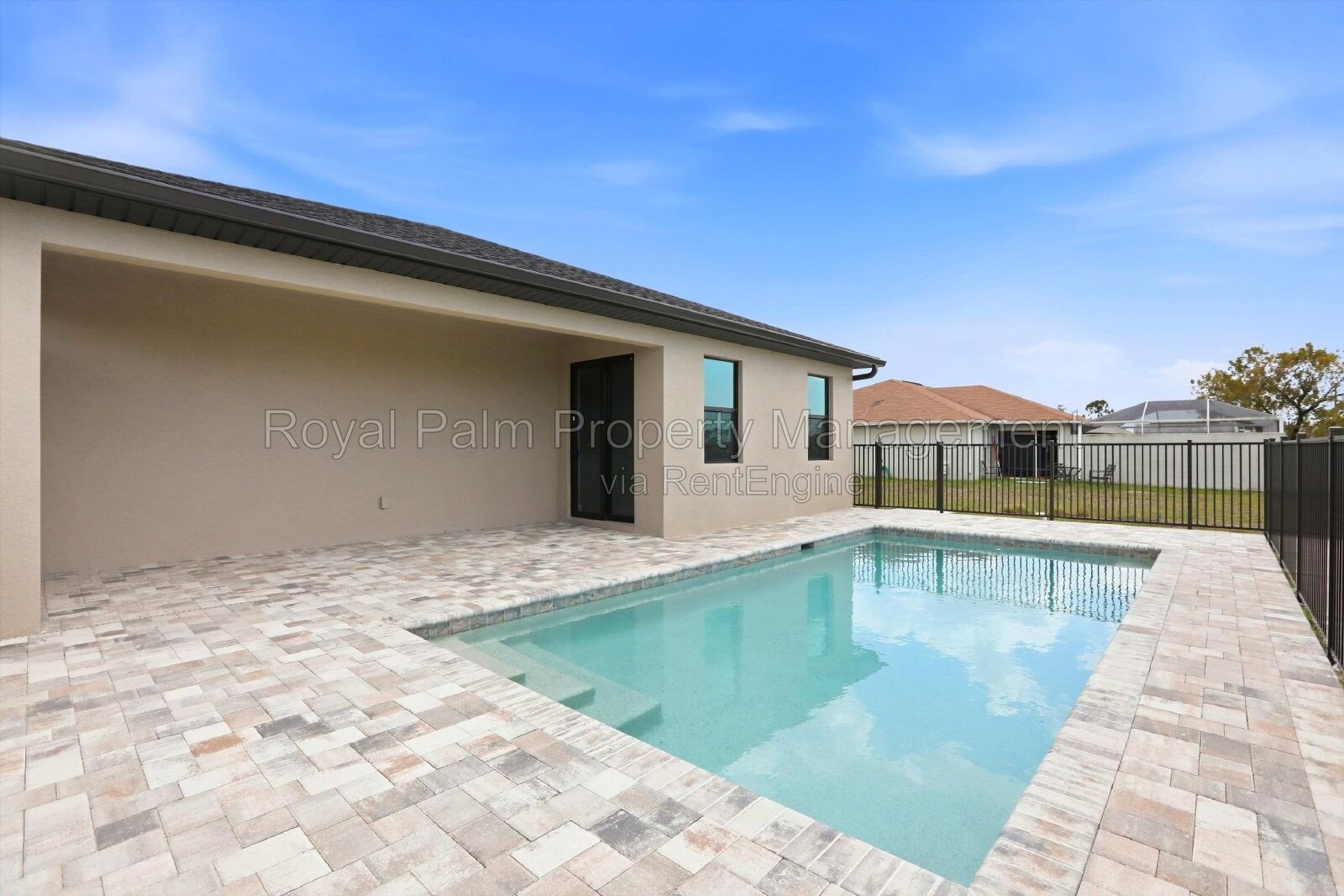 New Construction 3/2 Pool Home on Canal, $2,699, NW Cape Coral. The Only Thing Used Here Is the Word 