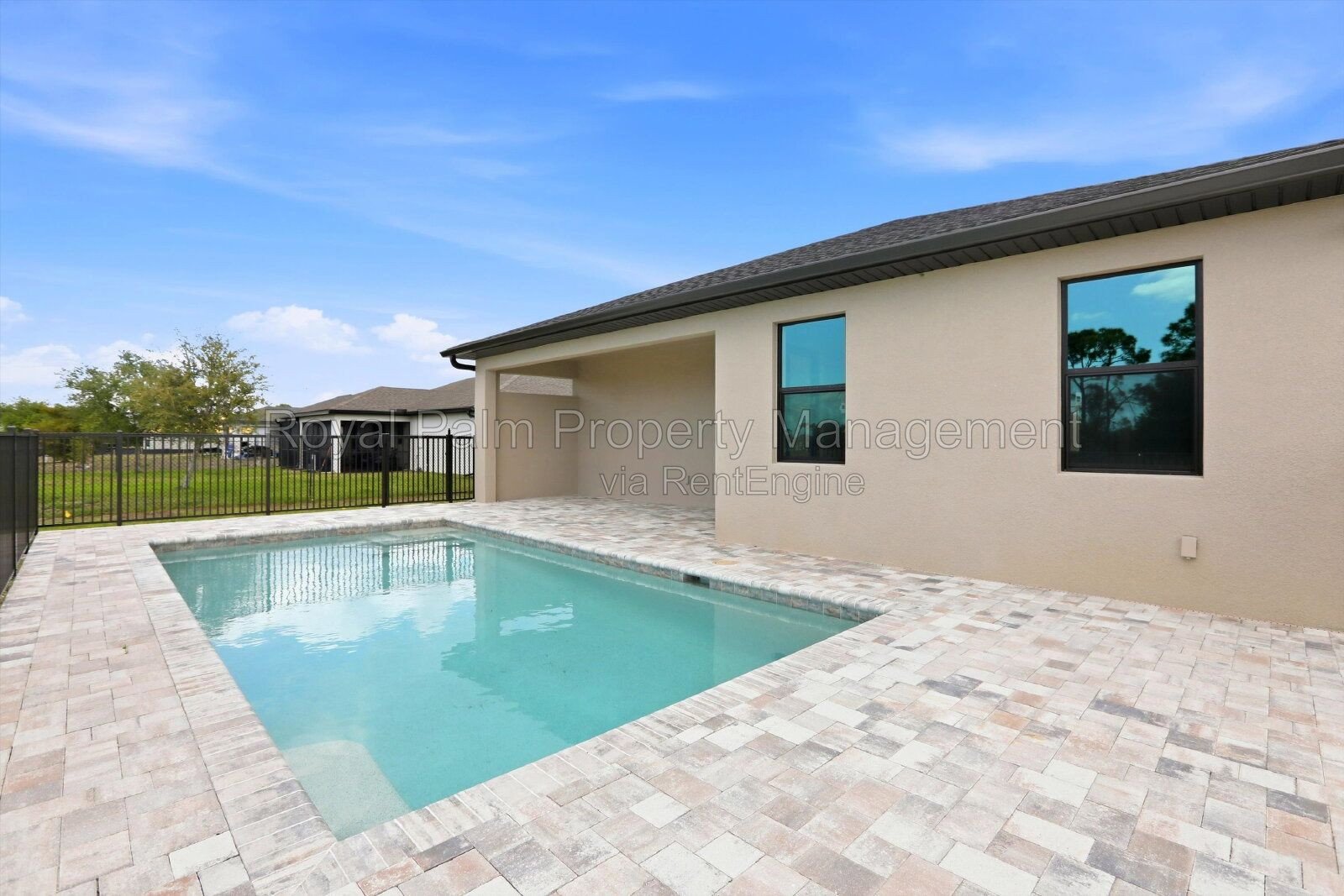 New Construction 3/2 Pool Home on Canal, $2,699, NW Cape Coral. The Only Thing Used Here Is the Word 