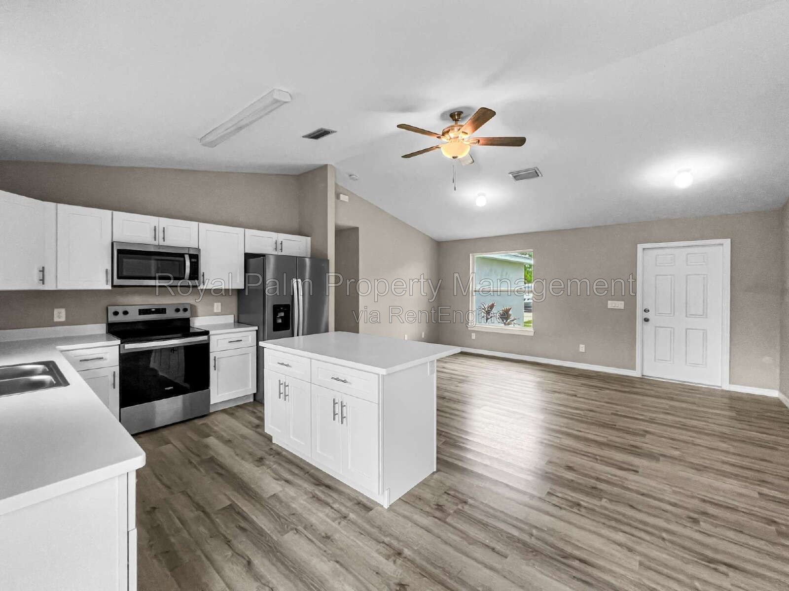 3 Bed, 2 Bath Lehigh Acres Home with Stainless Steel, Ceiling Fans, and a Garage You Won't Have to Share property image