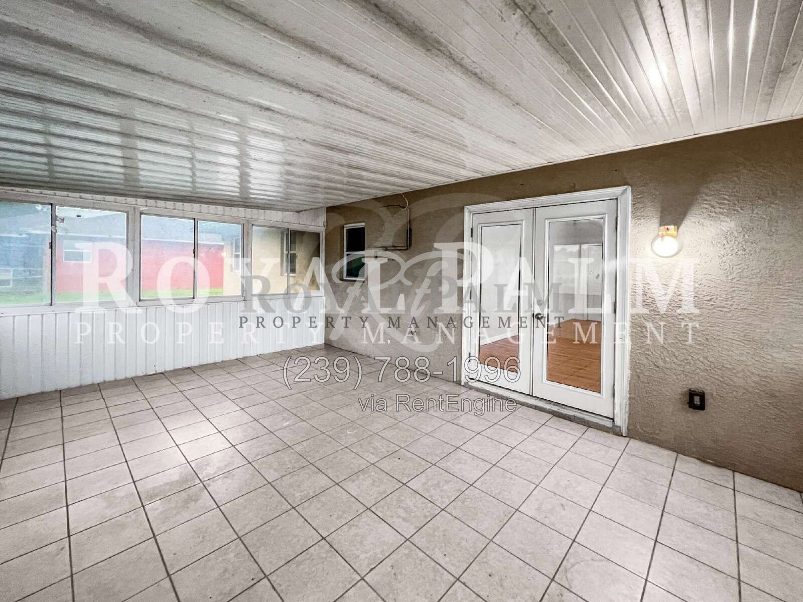 Fall Into Lanai Season | 3-Bedroom Lehigh Acres Home with Garage & No Water Bill property image