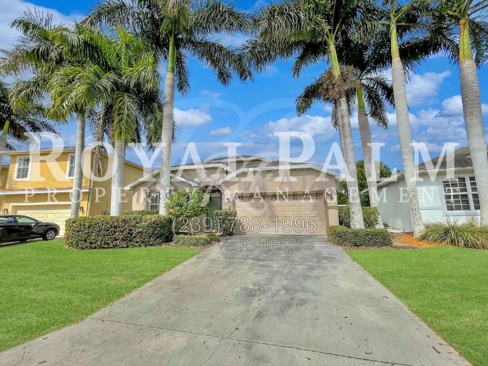 Palm-Lined 3BR 2BA Fort Myers Home | Screened Lanai + Washer & Dryer Included! property image