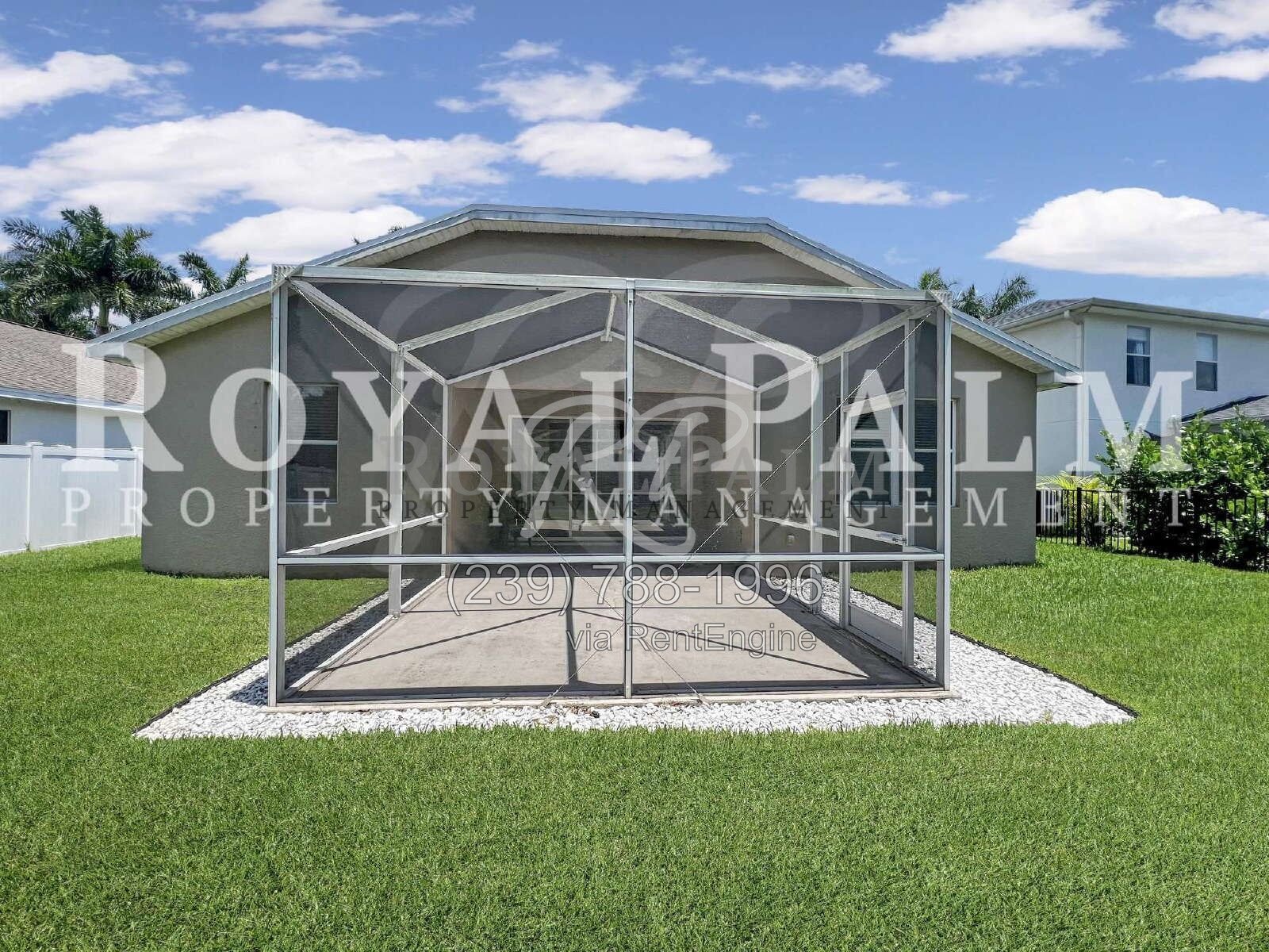 Palm-Lined 3BR 2BA Fort Myers Home | Screened Lanai + Washer & Dryer Included! property image