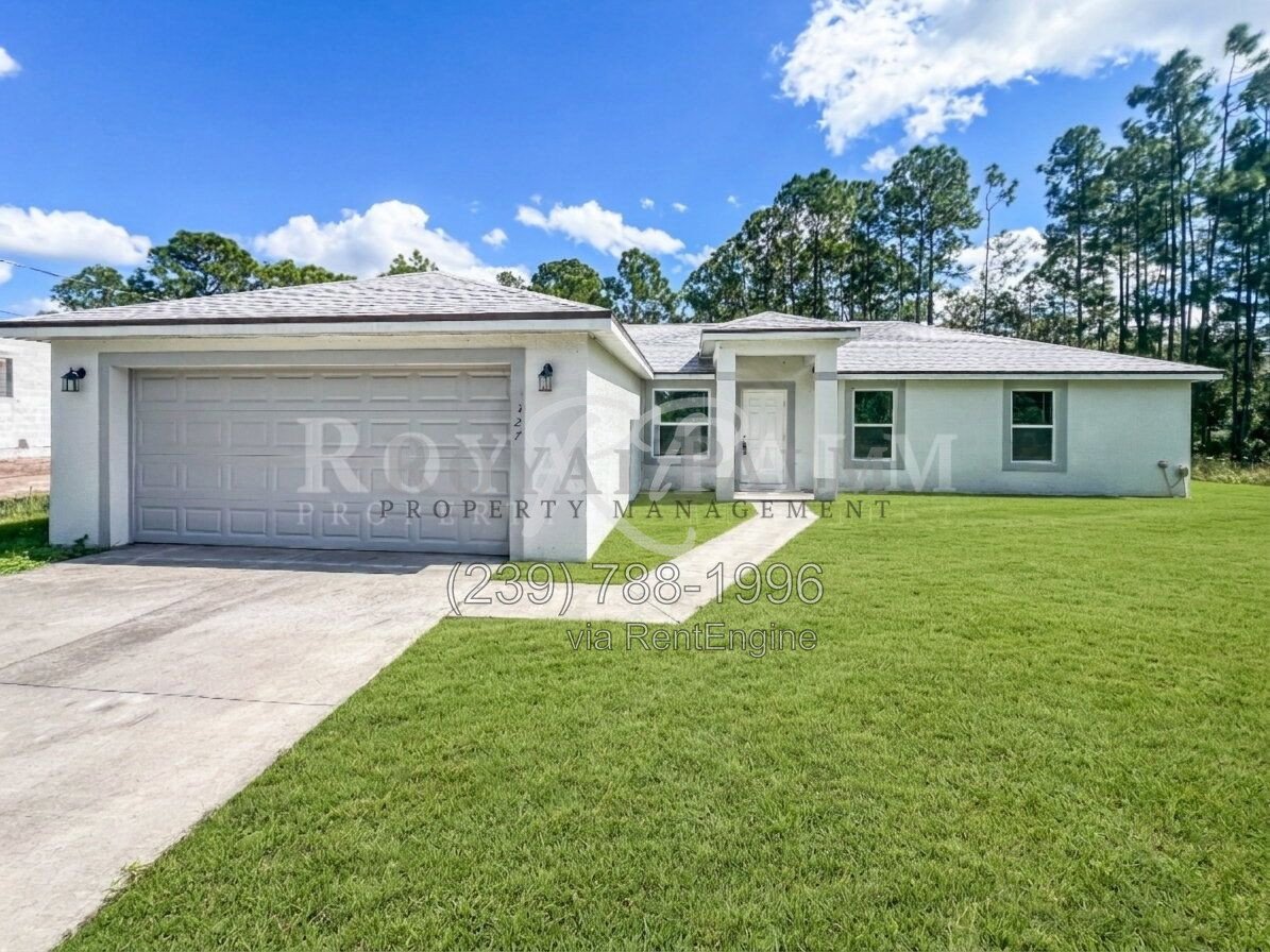 4 Bedroom 2 Bath Home for Rent | 2-Car Garage | Lehigh Acres FL property image